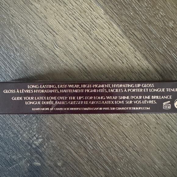 Charlotte Tilbury Latex Love Long-Lasting Lip Gloss in Cannes Tropez - Picture 5 of 6